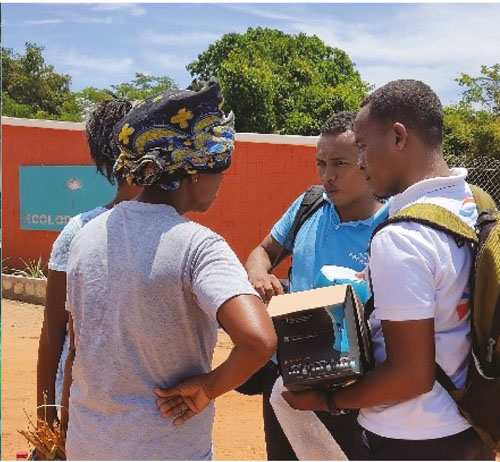 Descente sur terrain avec les équipes de Baobab +: prospection du marché d’Antsanitia (Février 2021)